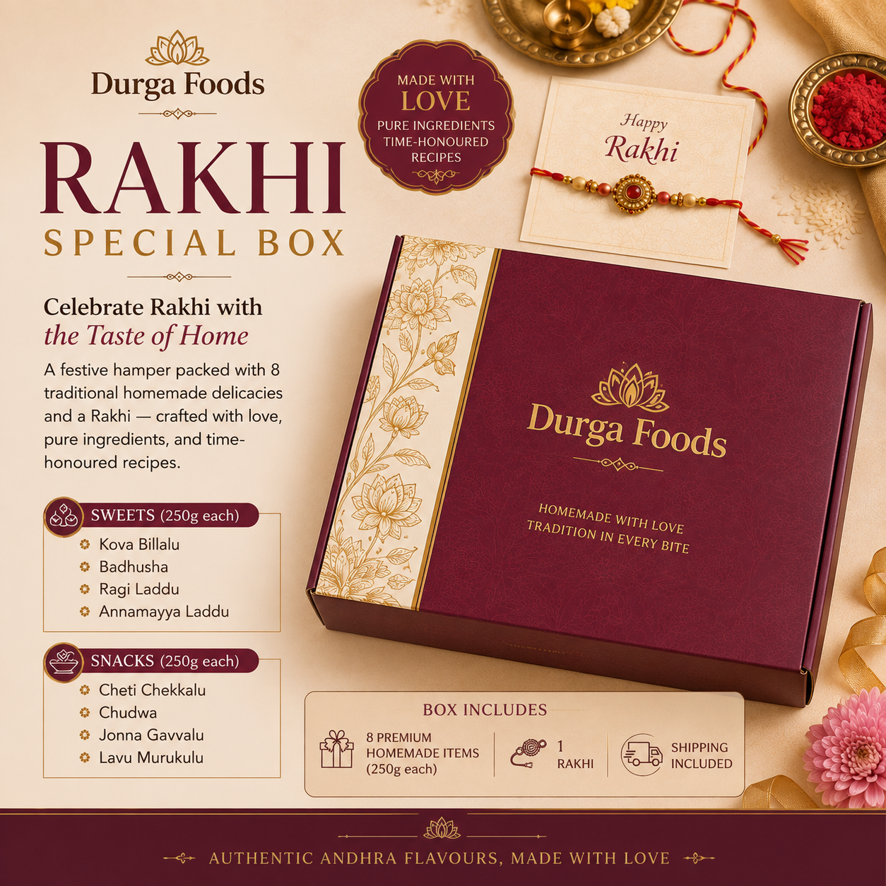 Rakhi Special Box – Durga Foods