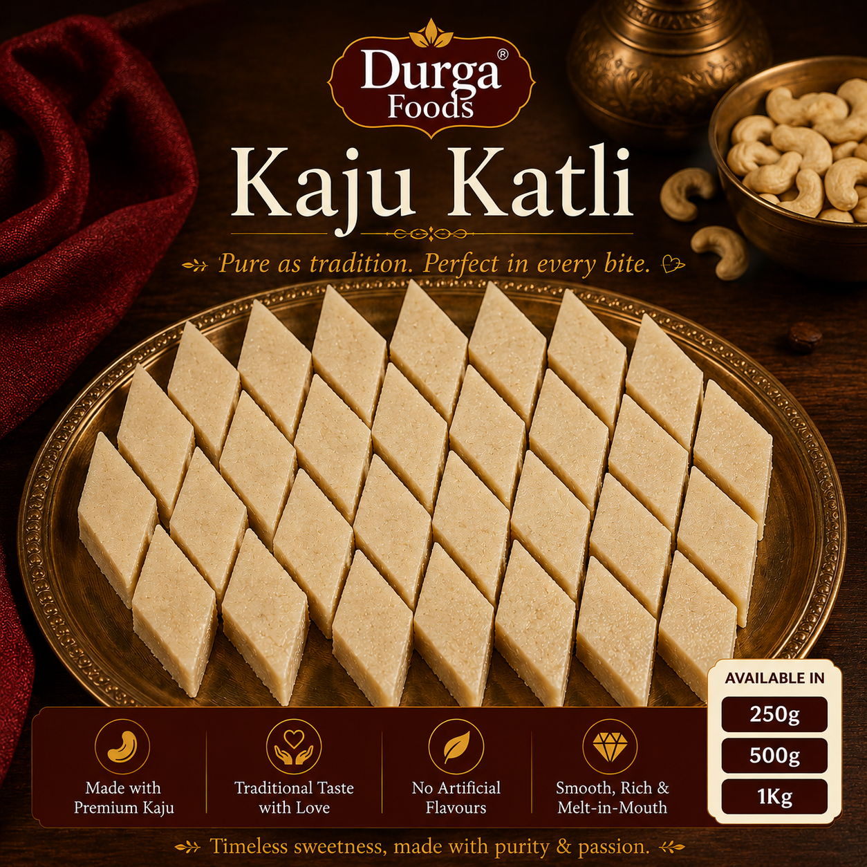 Kaju Katli