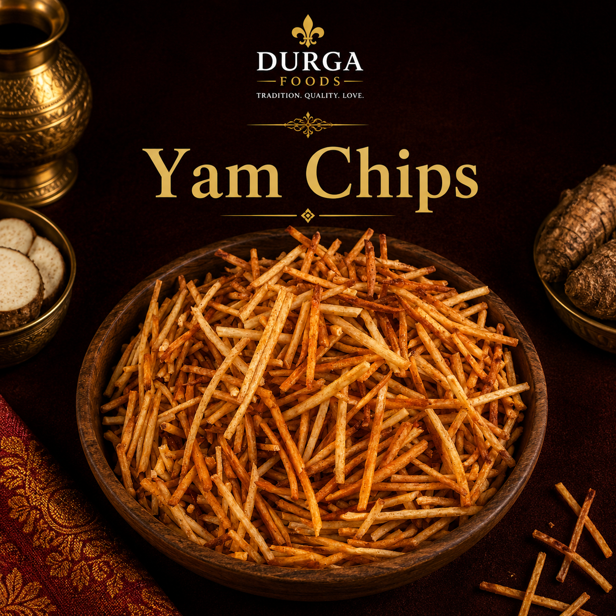 Yam Chips (Kanda Gadda)