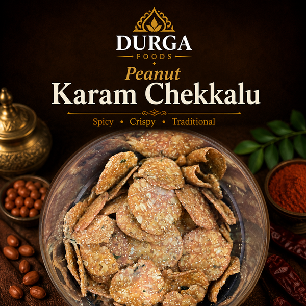 Peanut Chekkalu (Karam)