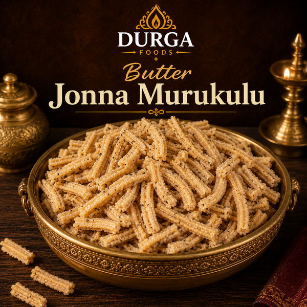 Butter Jonna Murukulu (Jowar)