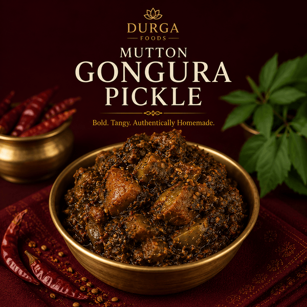Mutton Gongura Pickle - Durga Foods