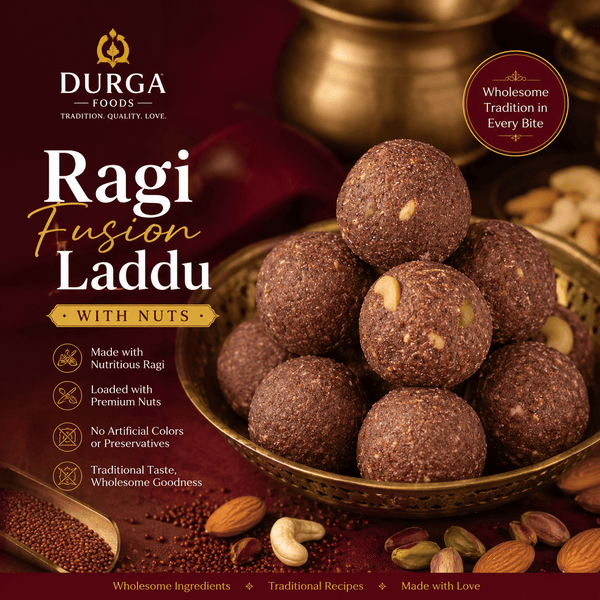 Ragi Laddu - Durga Foods